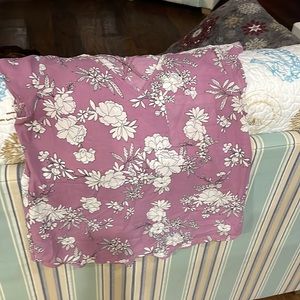 Pink Rose Silk Shirt